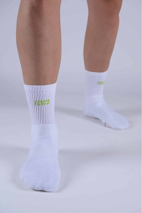 Meias Forword– Branca e Verde tamanho S