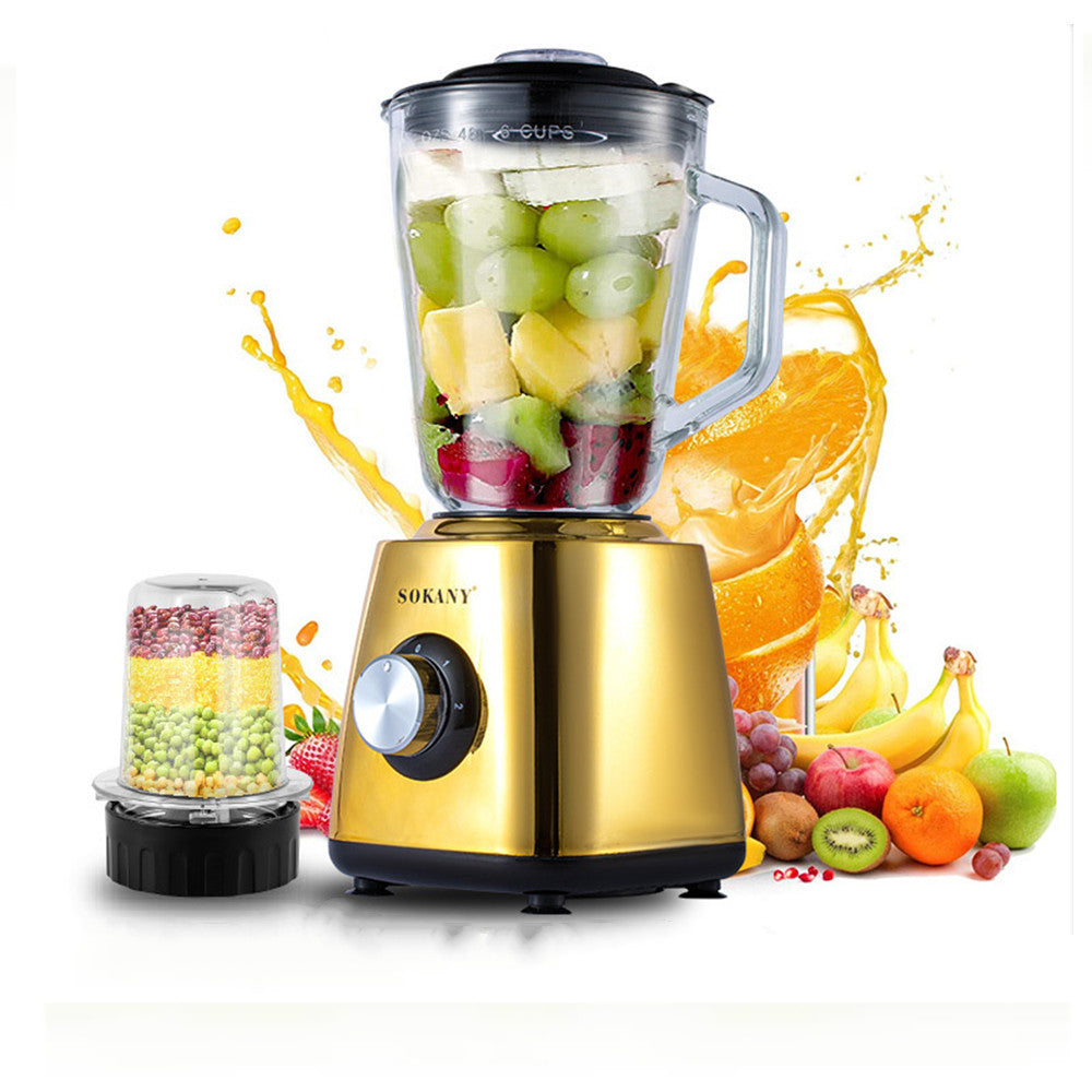 Extrator de Suco Sokany SK-154 500W 1.5L Multifuncional Juice Maker 2 Speed Adjustment Motor Poderoso para Fazer Suco, Miikshake