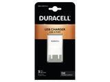 CARREGADOR USB-A 1A COR BRANCA DURACELL