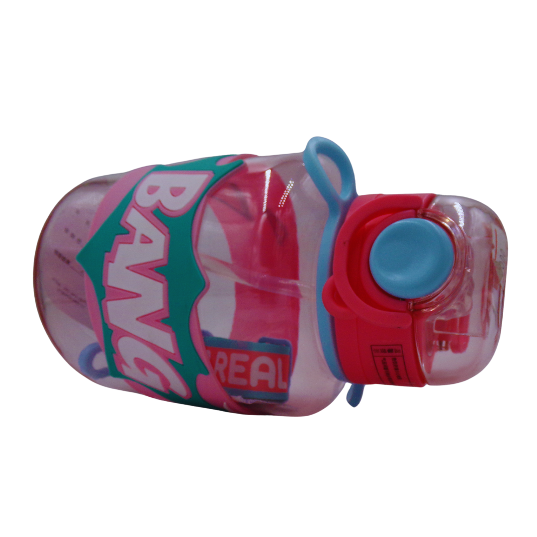 Garrafa de água motivacional desportiva