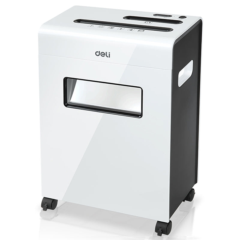 Trituradora de papel Deli E9911-EU-Triturador (branco)