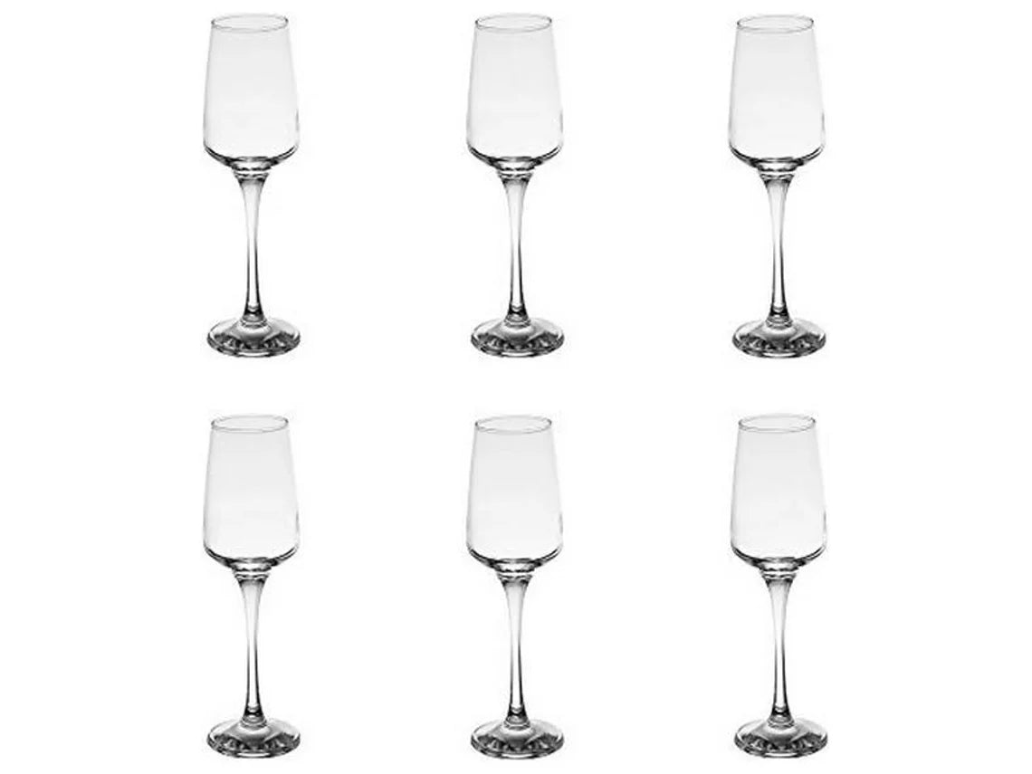 Copo de champanhe LAV Lal 230 cc (6 pcs)