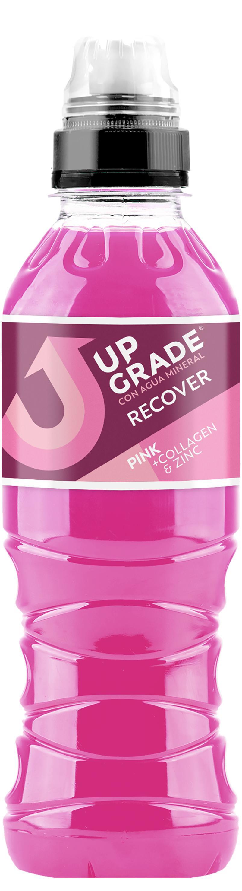 ROSA RECUPERAR COLÁGENO + ZINCO UPGRADE ISOTONIC DRINKS UPGRADE PLUS 0.5 L / 12 X 0.5 L