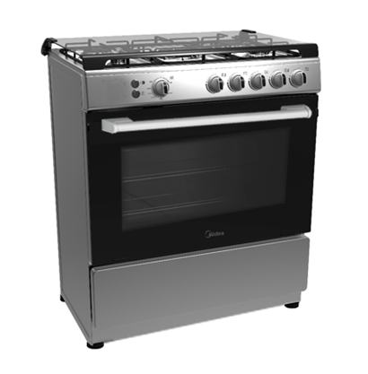 FOGÃO MIDEA 80X60 5B INOX 30AMG5G028-I-CKD