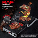 Grelha de contacto de pressão elétrica RAF R.2681 com revestimento antiaderente