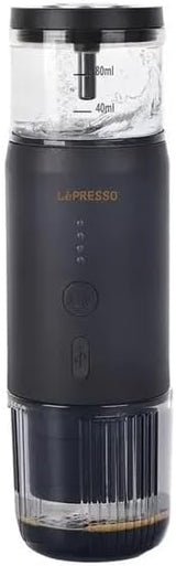 Máquina de Café Expresso Portátil LePresso Com Medidor Térmico - Preto