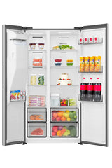 HISENSE FRIGORIFICO SBS 528LT STEEL - RS5P528STIE-SKDC