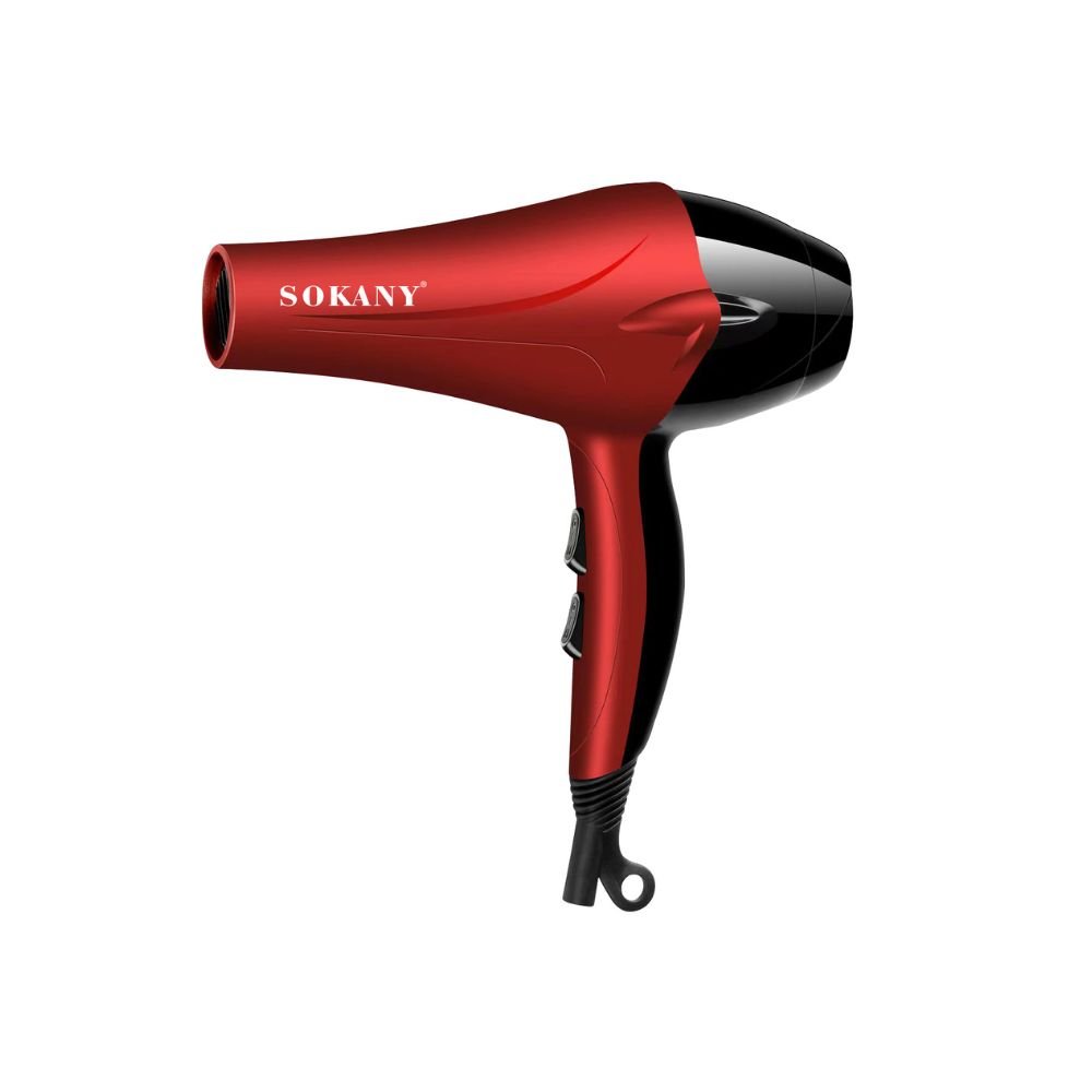 Secador de Cabelo Sokany SK-2211, Vermelho Impresso