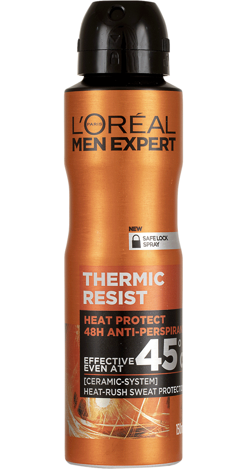 LOREAL DEO SPRAY 150ML MEN THERMIC RESIS