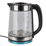 Chaleira elétrica Chaleira de vidro silencioso Sokany SK-SH-1070 com luz de fundo 2,2 l 2000 W