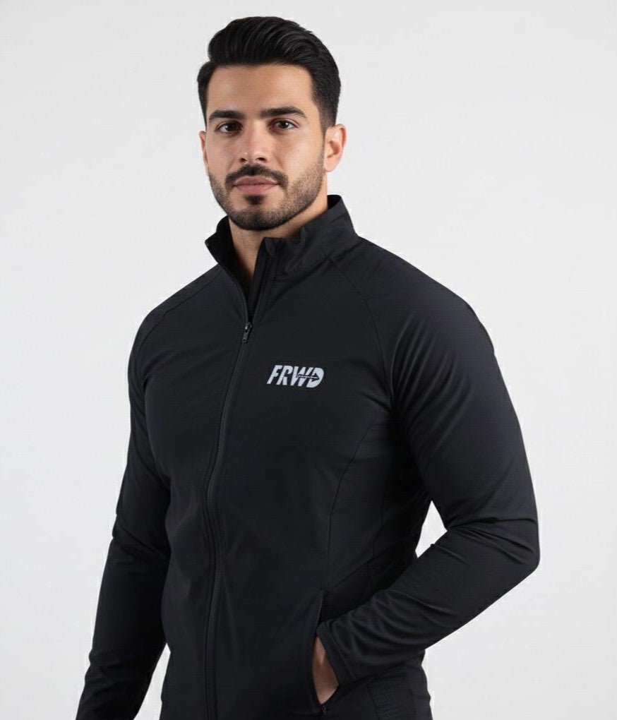 CASACO DE POS TREINO PRETO FORWARD-2XL