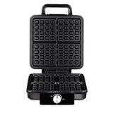 Torradeira de Waffle RAF R.2208 Preto 1500 W Torradeira de Waffle Resistente ao Calor de Qualidade Premium