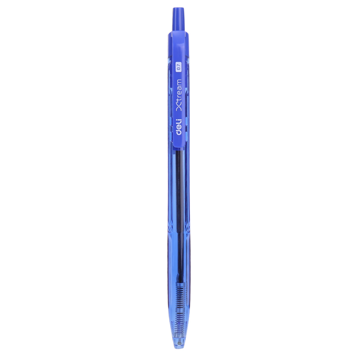 Caneta de óleo médio Deli EQ02130 0,7 mm (azul) (12 peças/caixa)