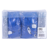 Cartão de identificação Deli E5756 (azul) (50 peças/saco)
