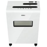 Trituradora de papel Deli E9911-EU-Triturador (branco)