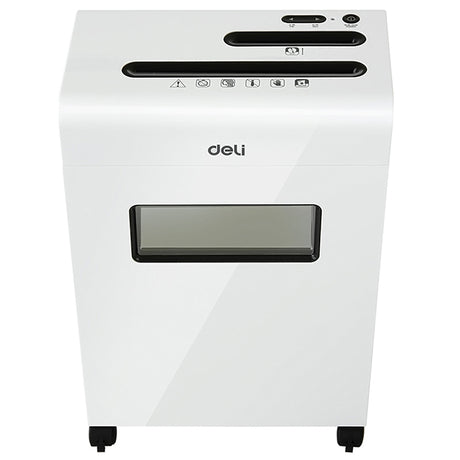 Trituradora de papel Deli E9911-EU-Triturador (branco)