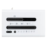 Trituradora de papel  Deli E9903-EU-Triturador (branco)