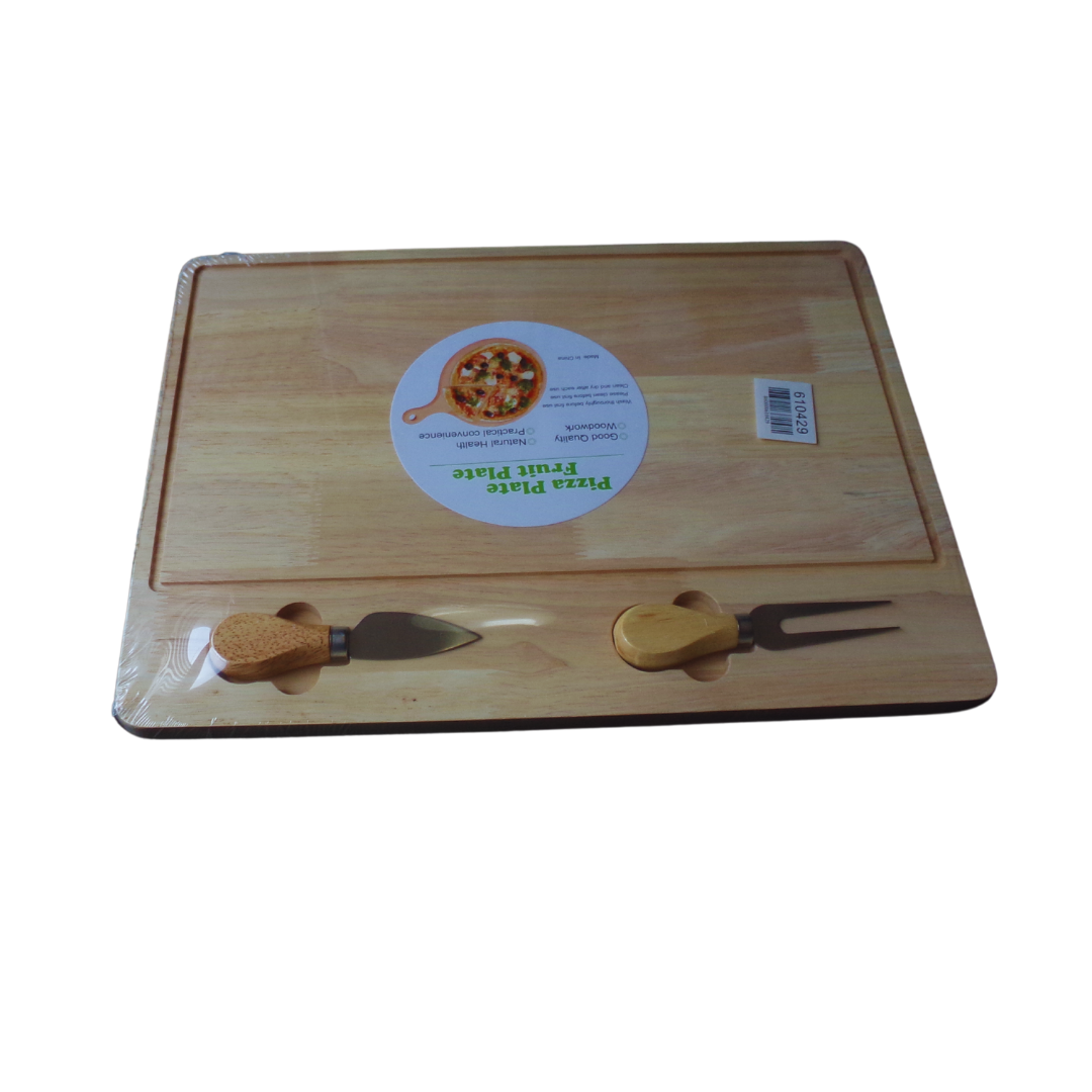 Kit de tábua com acessórios para queijos frios e petiscos