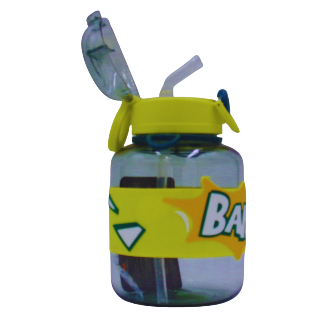 Garrafa de água motivacional desportiva