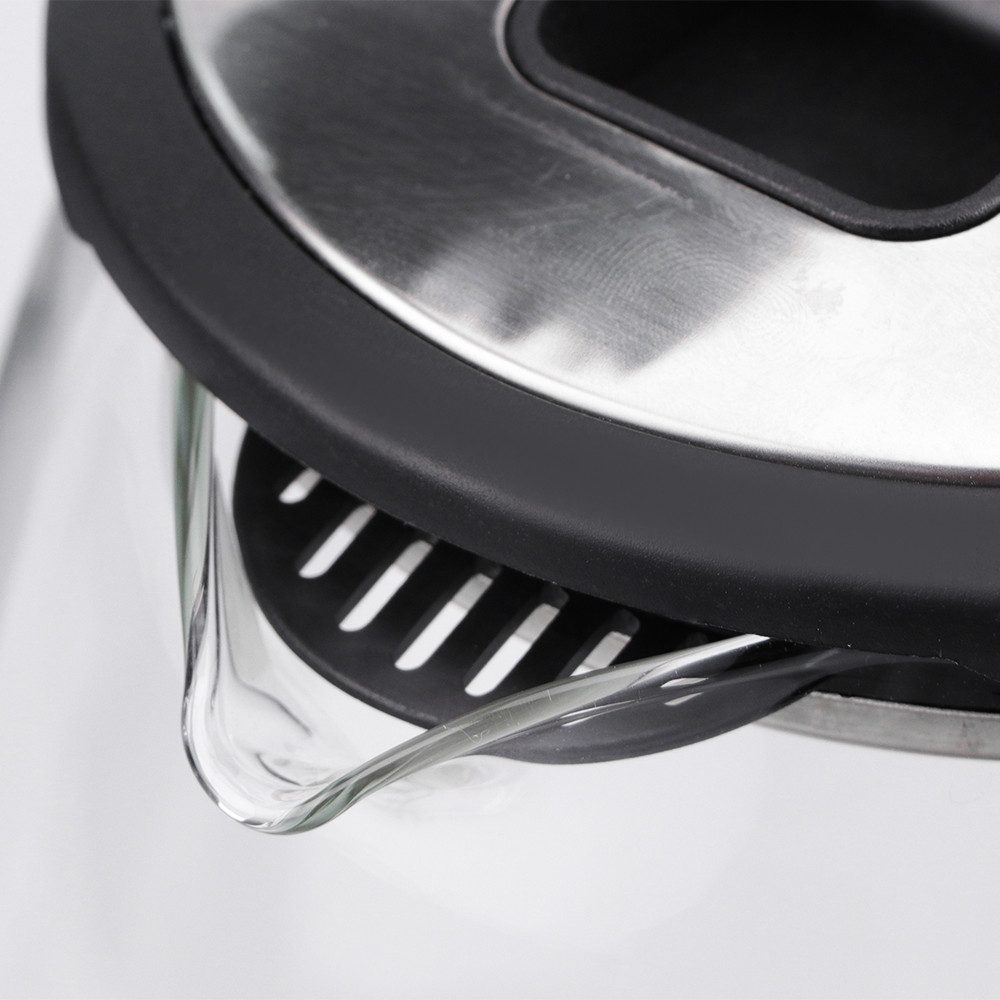 RAF-R.7888 Chaleira Elétrica de Viagem, Chá Café, 2L, Chaleira Portátil de Vidro, 2000W, Pote