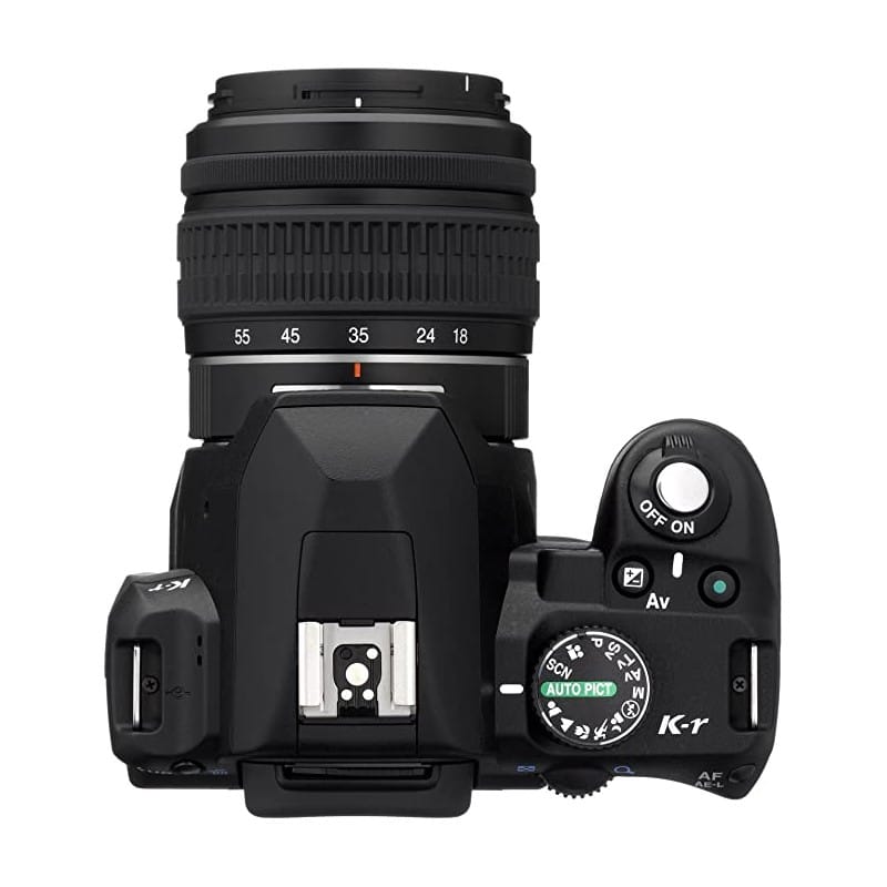 MÁQUINA FOTOGRÁFICA PENTAX K-R AF360FGZ W/C BK DIGITAL