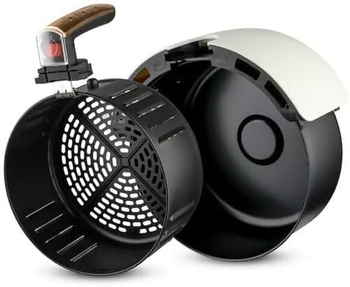 Fritadeira a ar RAF, R.5234B, 5.8L 1700W, preto