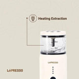 Máquina de Café Expresso Portátil LePresso Com Medidor Térmico - Branco