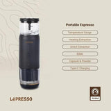 Máquina de Café Expresso Portátil LePresso Com Medidor Térmico - Preto