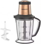 Processador de Alimentos Acrílico Sokany 2 Litros e motor de 1000W Sk-7039 - Chopper elétrico