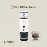 Máquina de Café Expresso Portátil LePresso Com Medidor Térmico - Branco