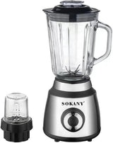 800W 1.5L Misturador de processador de alimentos multifuncional Extrator de suco de lâmina de aço inoxidável Limpeza rápida inquebrável SK-03032