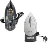 Ferro de engomar a vapor SL-6699 - Base de cerâmica de 2200 W com funções anti-gotejamento, anti-calcário e autolimpante
