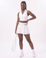 CONJUNTO FITNESS FEMININO CORTLINE BRANCO L