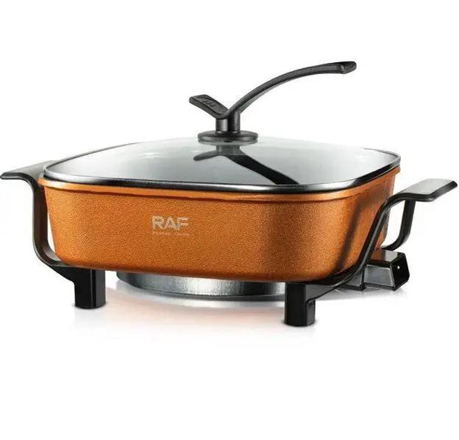 RAF 30cm Multifuncional Antiaderente Frigideira Frigideira Fogão Elétrico Panela Quente