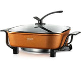RAF 30cm Multifuncional Antiaderente Frigideira Frigideira Fogão Elétrico Panela Quente