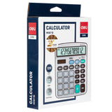 Calculadora de mesa Deli EM19710 (prata)