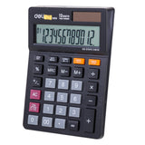 Calculadora de mesa Deli EM01320 (preta)