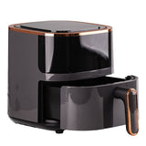 Sokany SK-10014 Fritadeira-Fritadeira Multifuncional 4.8 Litros 1300 W Aerogril 4.8L Sokany SK-10014 Cor Cinza