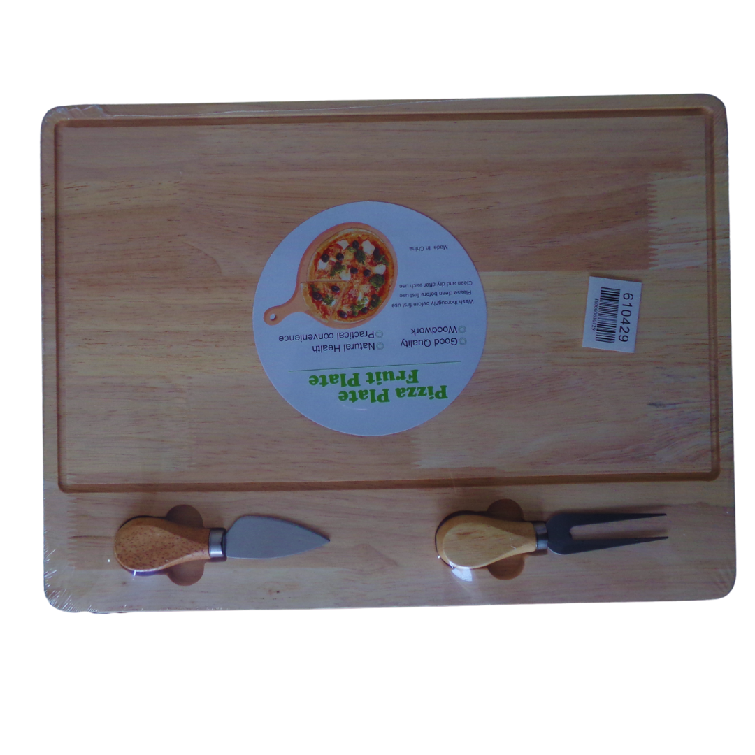 Kit de tábua com acessórios para queijos frios e petiscos