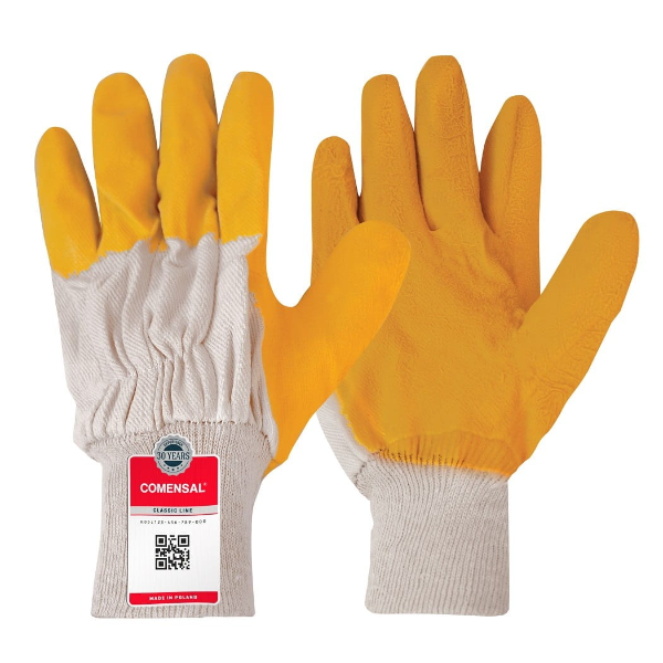 LUVAS DE PROTEÇÃO COMENSAL BANCO/AMARELO H2 020-23