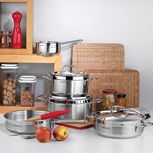Panela Korkmaz em Aço Inox Alfa 18CM