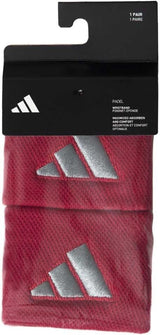 PULSEIRA ADIDAS SMALL L x2 VERMELHO/CINZA