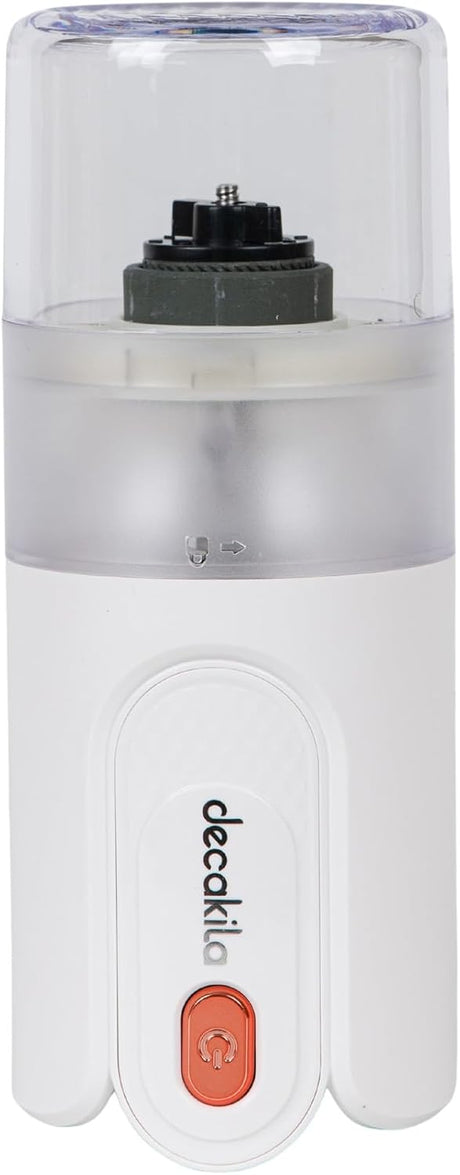 Moedor de Café Sem Fio Decakila KMCF029 | 15W | 25g | Núcleo de moagem de cerâmica de alto carbono | Aspereza ajustável | Garantia de 1 ano (branco)