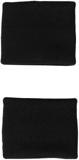 PULSEIRA ADIDAS SMAL L x2 LONGA PRETO/BRANCO