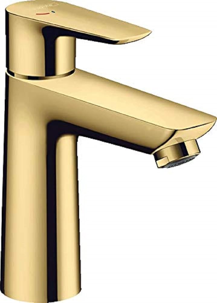 HANSGROHE MONOCOMANDO DE LAVATORIO TALIS E 150 OURO BRILHANTE C/ CONJ. RESÍDUOS