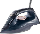 Ferro de engomar a vapor SL-6699 - Base de cerâmica de 2200 W com funções anti-gotejamento, anti-calcário e autolimpante