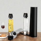 Máquina de Água com Gás Lepresso com Botão de Liberação de Pressão, Carbonatação Eficiente, Portátil & Compacto, Capacidade de 800ML, Design Patenteado, Máquina de Água com Gás, Enchimento de Gás a partir do Botão