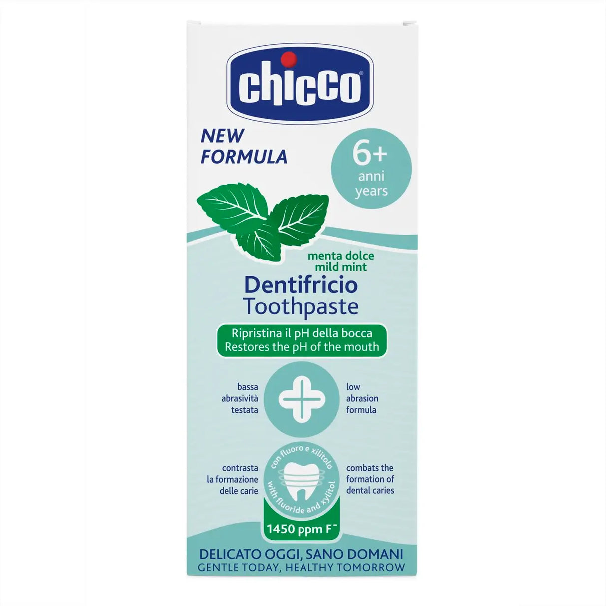 CHICCO PASTA 50ML MILD MINT 6M+