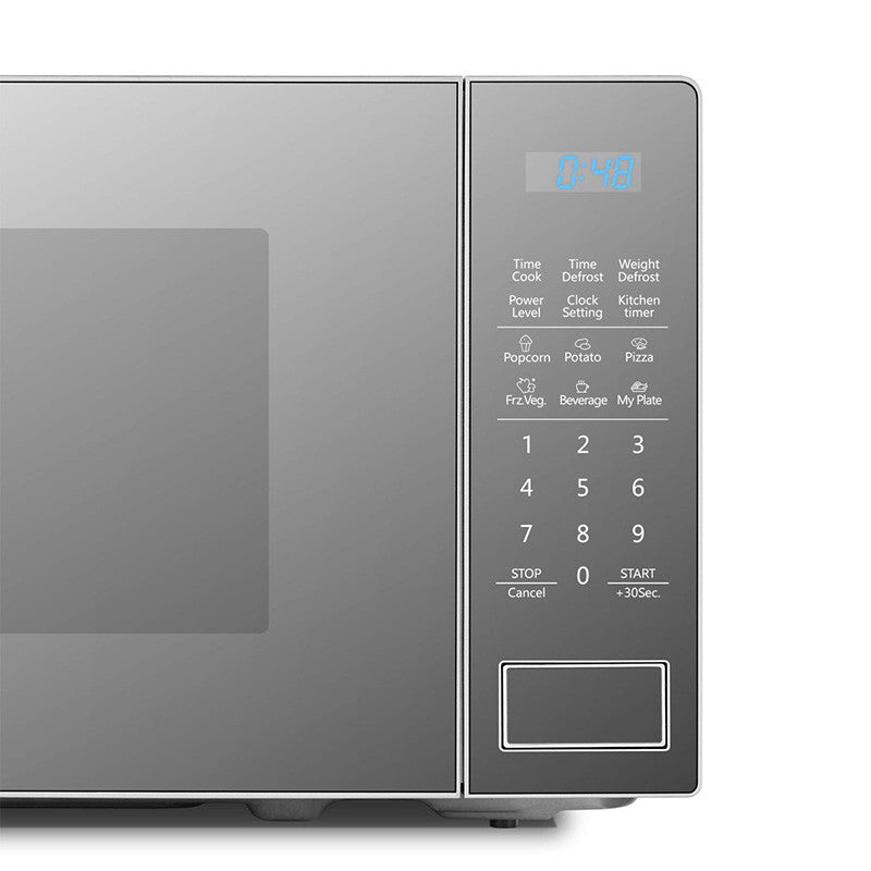 Micro-ondas Hisense 20L Cinza Digital H20MOWS10 – Painel Digital, 700W, 6 Programas Automáticos, Grill