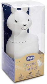 CHICCO BRINQ. LUZ NOTURNA RECAR. LAMA